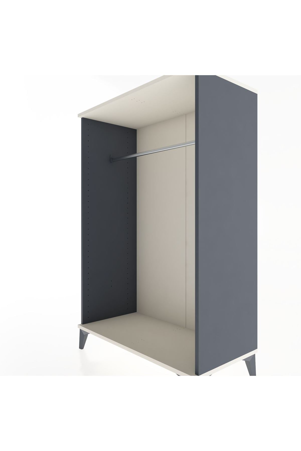 Hyperion Dolap Tek Askılı 88x44x134 - S51M136V4B