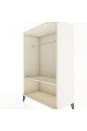 Hyperion Dolap Tek Raflı Tek Askılı 88x44x134 Aytaşı-Aytaşı