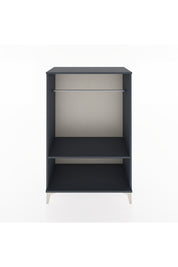 Hyperion Dolap Tek Raflı Tek Askılı 88x44x134 Antrasit-Antrasit