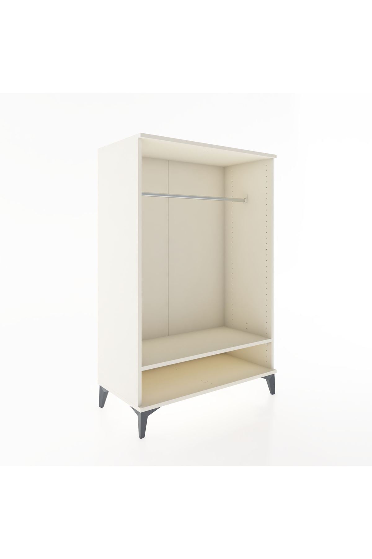 Hyperion Dolap Tek Raflı Tek Askılı 88x44x134 - S51M138V1B