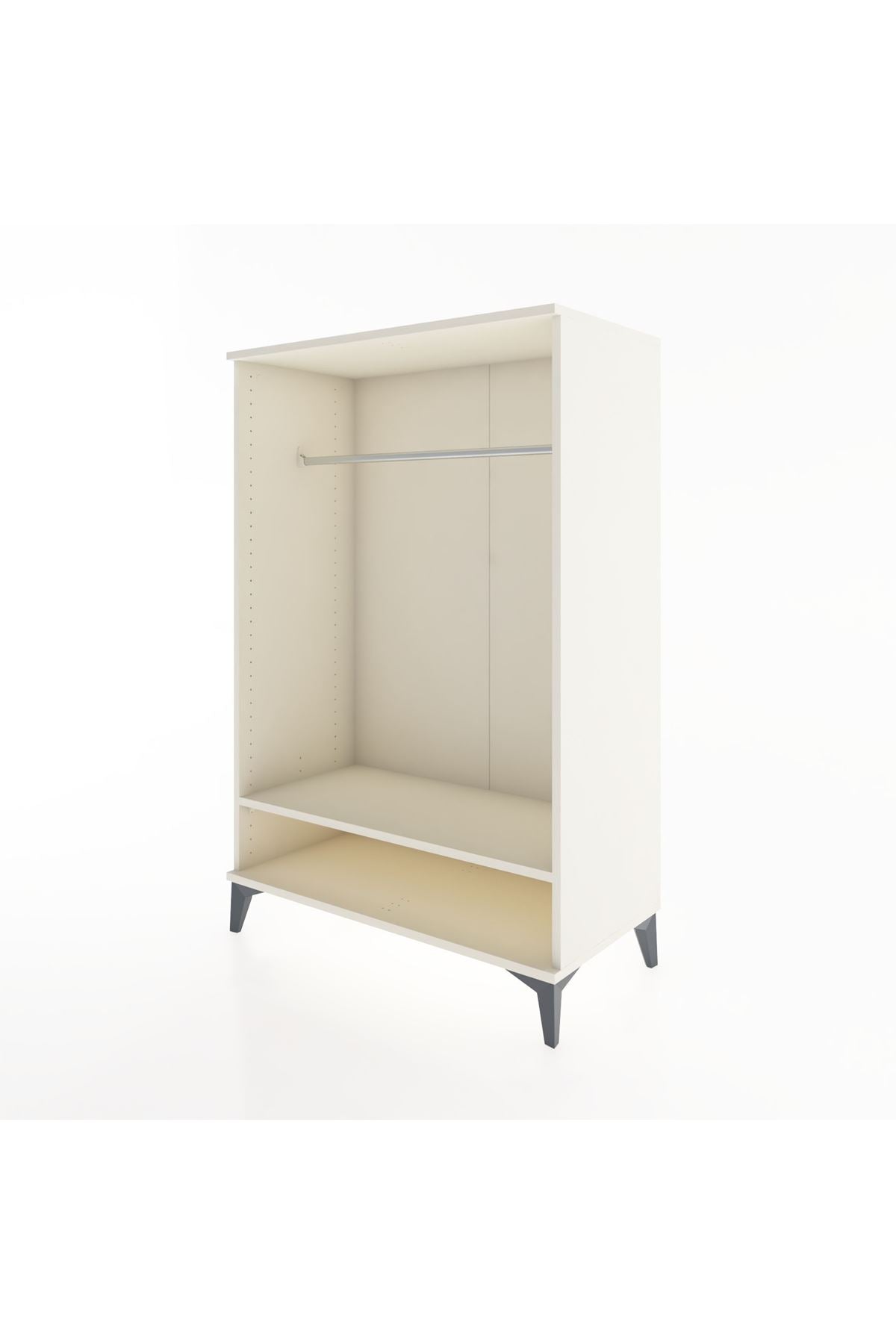 Hyperion Dolap Tek Raflı Tek Askılı 88x44x134 - S51M138V1B