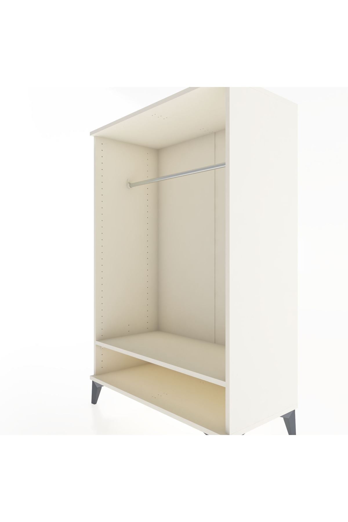 Hyperion Dolap Tek Raflı Tek Askılı 88x44x134 - S51M138V1B