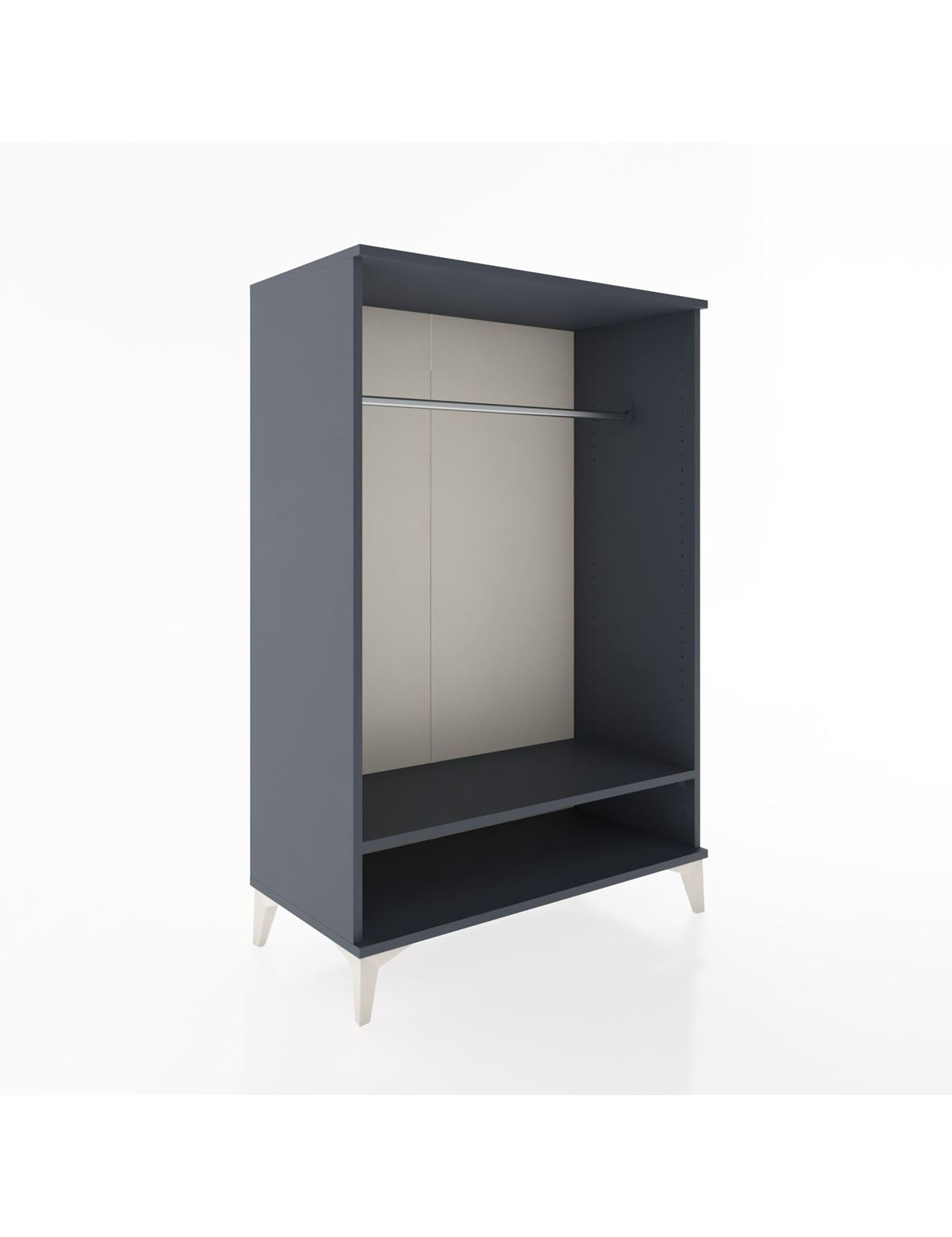 Hyperion Dolap Tek Raflı Tek Askılı 88x44x134 - S51M138V5B