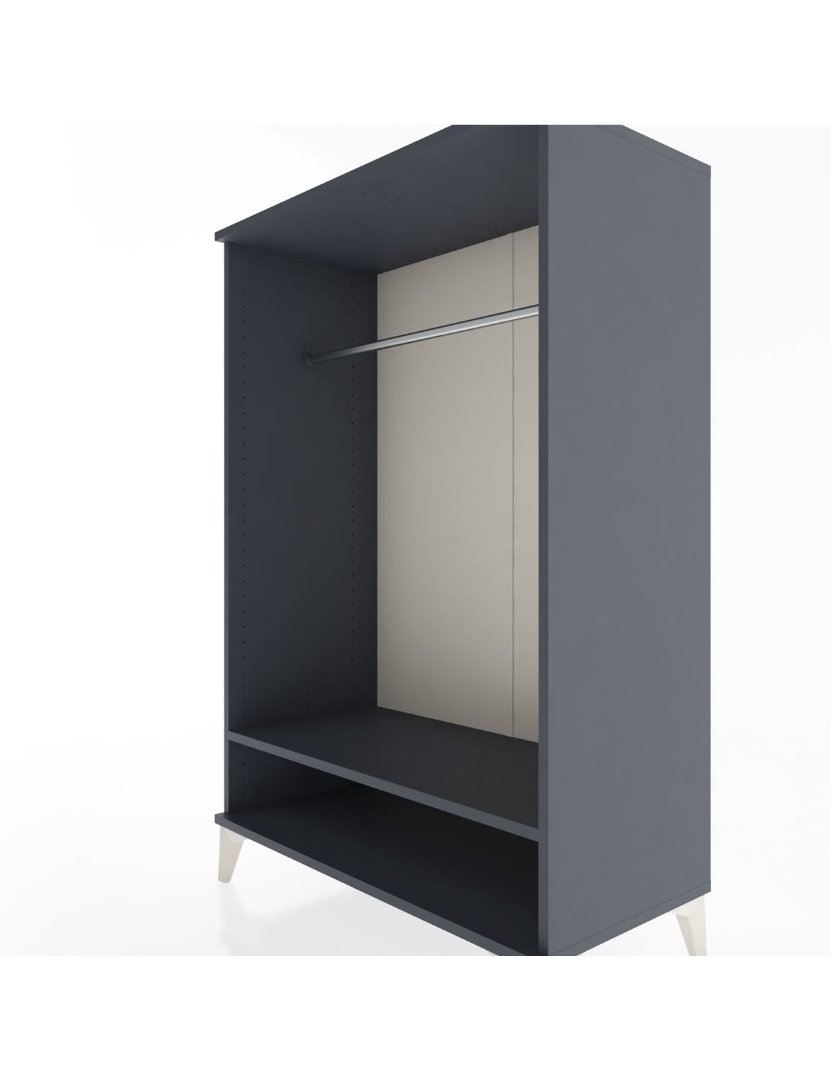 Hyperion Dolap Tek Raflı Tek Askılı 88x44x134 - S51M138V5B