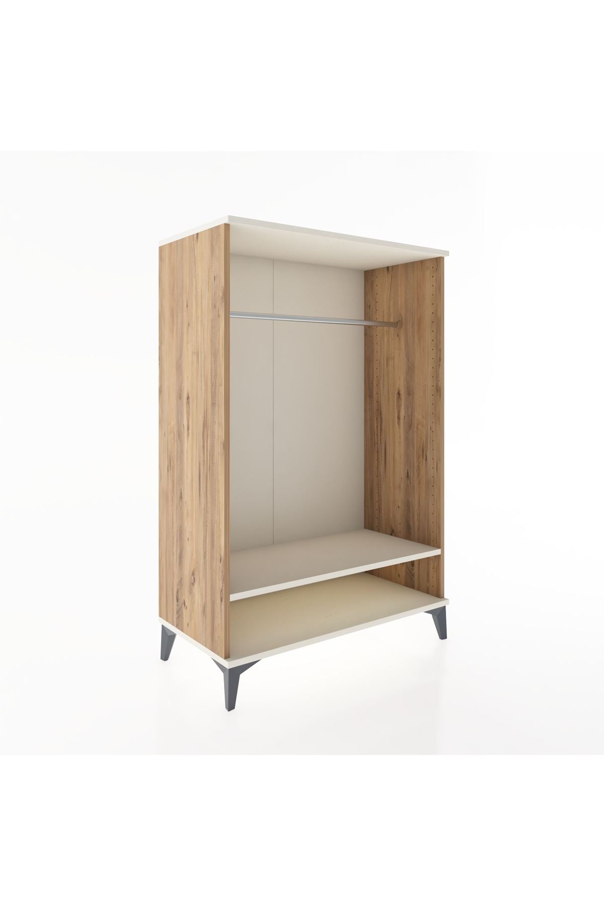 Hyperion Dolap Tek Raflı Tek Askılı 88x44x134 - S51M138V7B