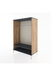 Hyperion Dolap Tek Raflı Tek Askılı 88x44x134 - S51M138V8B