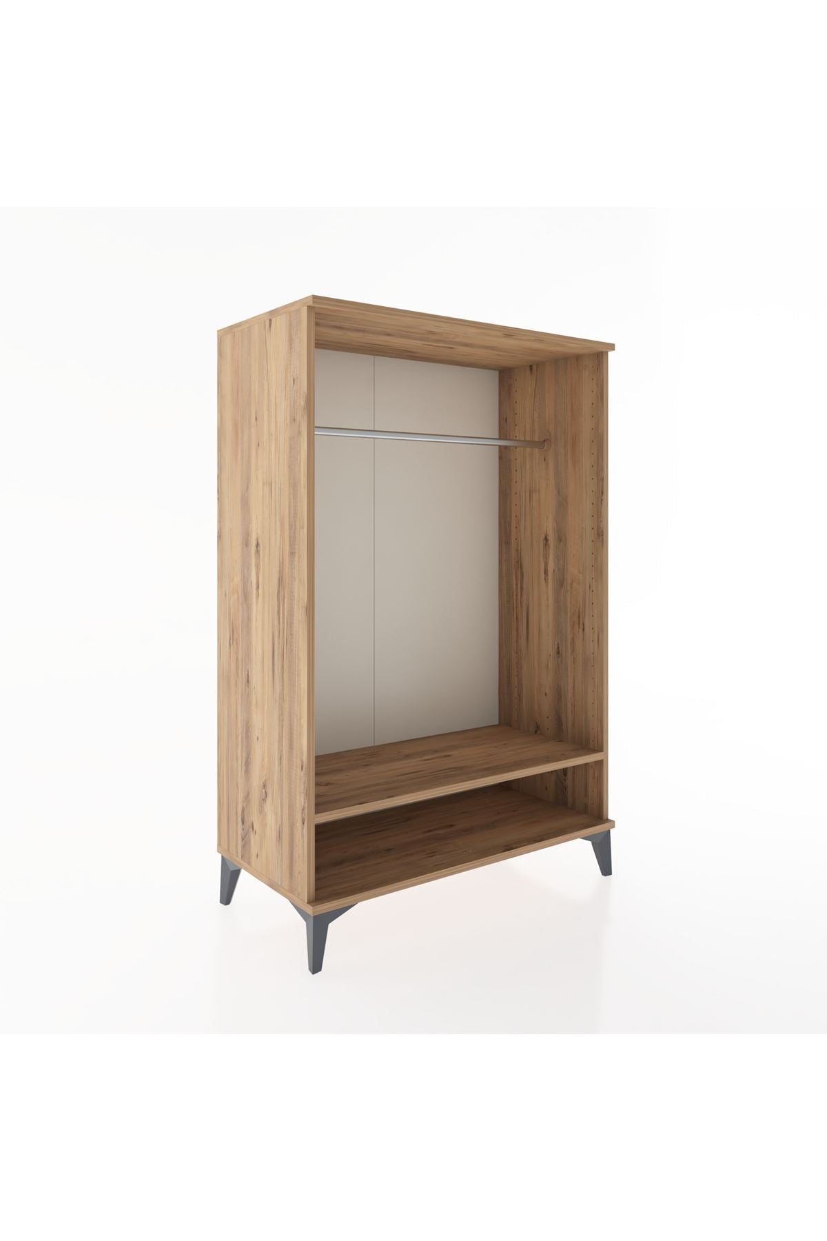 Hyperion Dolap Tek Raflı Tek Askılı 88x44x134 - S51M138V9B