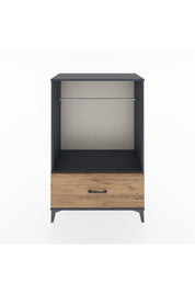 Hyperion Dolap Tek Raflı Tek Çekmeceli Tek Askılı 88x44x134 - S51M139V6B