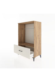 Hyperion Dolap Tek Raflı Tek Çekmeceli Tek Askılı 88x44x134 - S51M139V7B