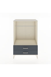 Hyperion Dolap Tek Raflı 2 Çekmeceli Tek Askılı 88x44x134 - S51M140V2B