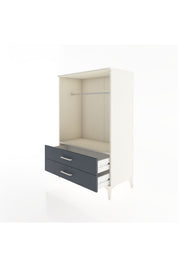 Hyperion Dolap Tek Raflı 2 Çekmeceli Tek Askılı 88x44x134 - S51M140V2B