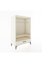 Hyperion Dolap 2 Raflı Tek Çekmeceli Tek Askılı 88x44x134 Aytaşı-Aytaşı