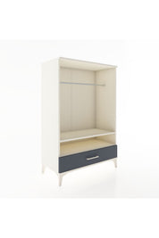 Hyperion Dolap 2 Raflı Tek Çekmeceli Tek Askılı 88x44x134 Aytaşı-Antrasit