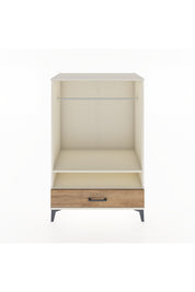 Hyperion Dolap 2 Raflı Tek Çekmeceli Tek Askılı 88x44x134 Aytaşı-Çam