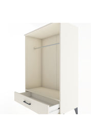 Hyperion Dolap Tek Raflı Tek Çekmeceli Tek Askılı 88x44x134 Aytaşı-Aytaşı