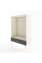 Hyperion Dolap Tek Raflı Tek Çekmeceli Tek Askılı 88x44x134 - S51M142V2B