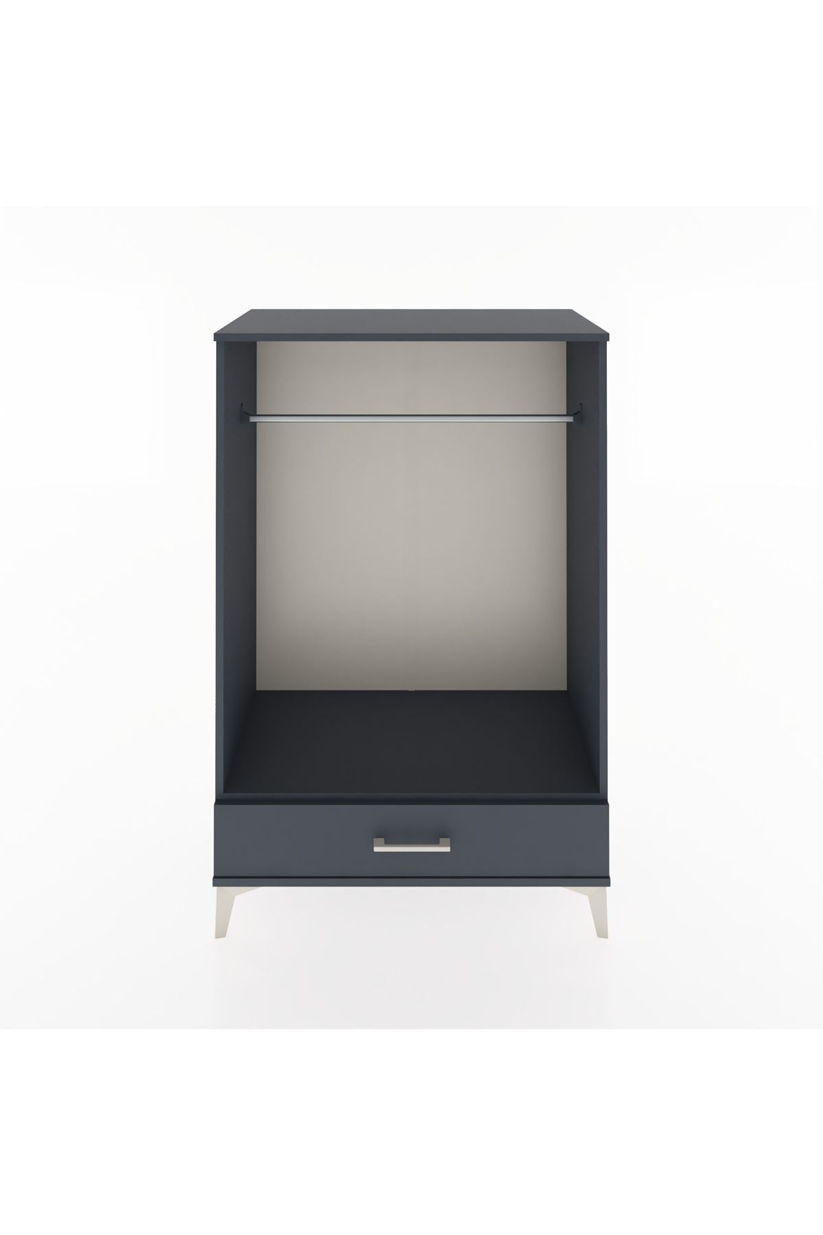 Hyperion Dolap Tek Raflı Tek Çekmeceli Tek Askılı 88x44x134 - S51M142V5B