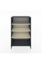 Hyperion Dolap 3 Raflı 88x44x134 Antrasit-Aytaşı