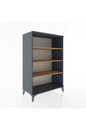 Hyperion Dolap 3 Raflı 88x44x134 Antrasit-Çam