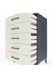 Hyperion Komodin 5 Çekmeceli 60x44x96 Antrasit-Aytaşı