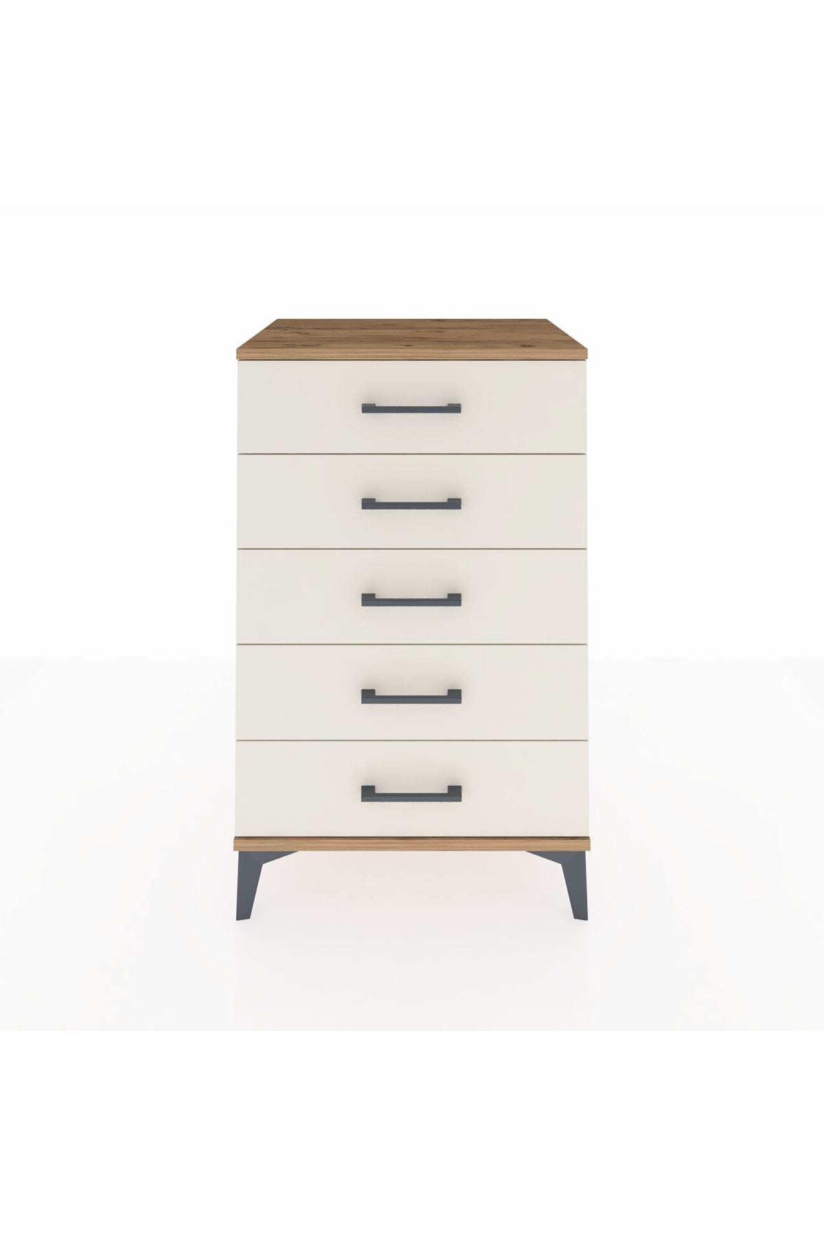 Hyperion Komodin 5 Çekmeceli 60x44x96 Çam-Aytaşı