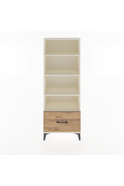 Arges Dolap 4 Raflı Tek Çekmeceli 60x30x163 Aytaşı-Çam