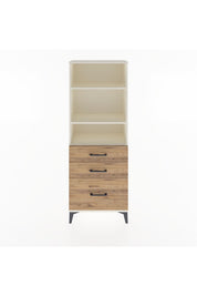 Arges Dolap 3 Raflı 3 Çekmeceli 60x30x163 Aytaşı-Çam