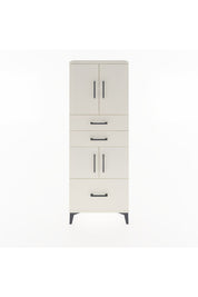 Arges Dolap 3 Raflı 3 Çekmeceli 4 Kapaklı 60x30x163 Aytaşı-Aytaşı