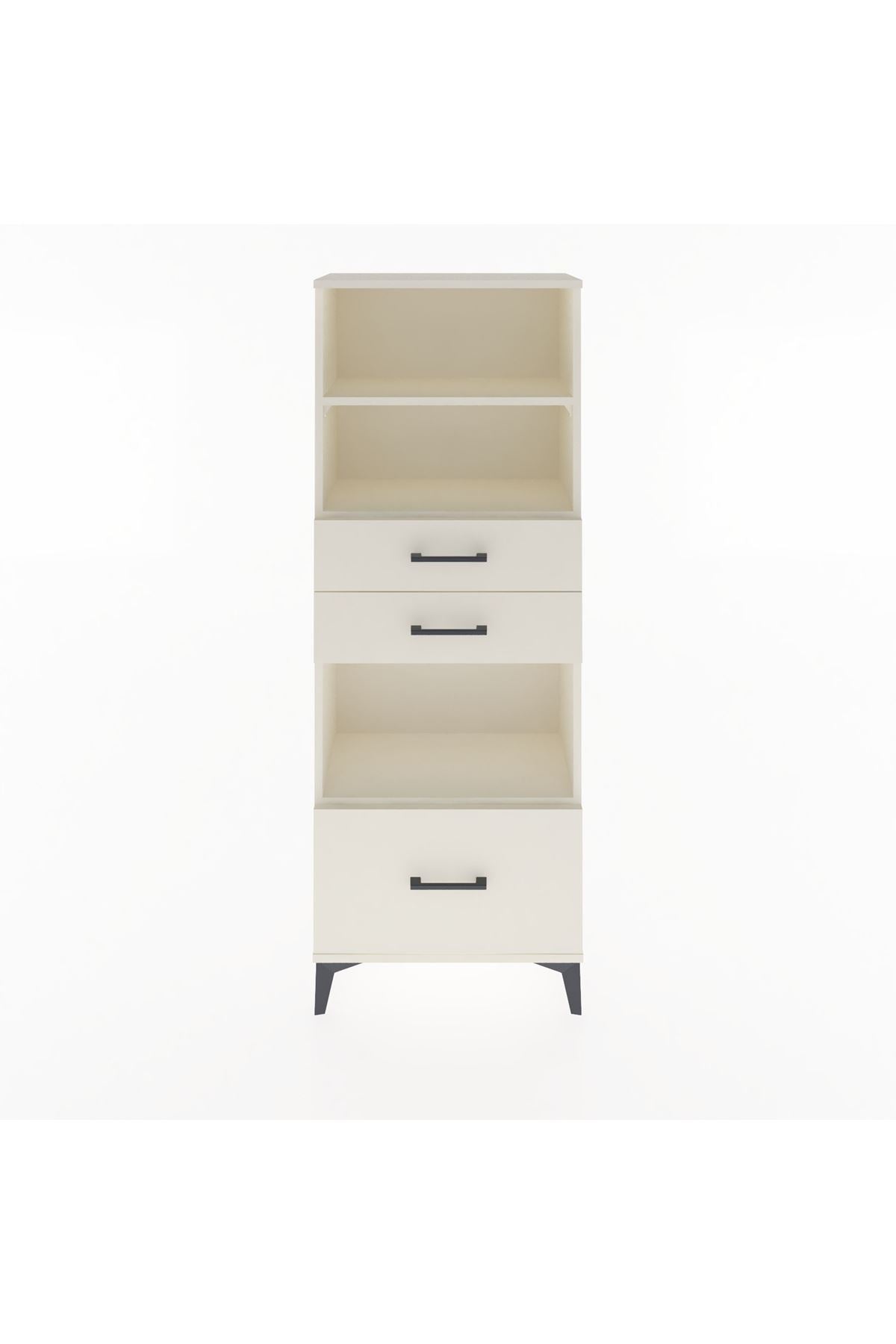 Arges Dolap 3 Raflı 3 Çekmeceli 60x30x163 Aytaşı-Aytaşı