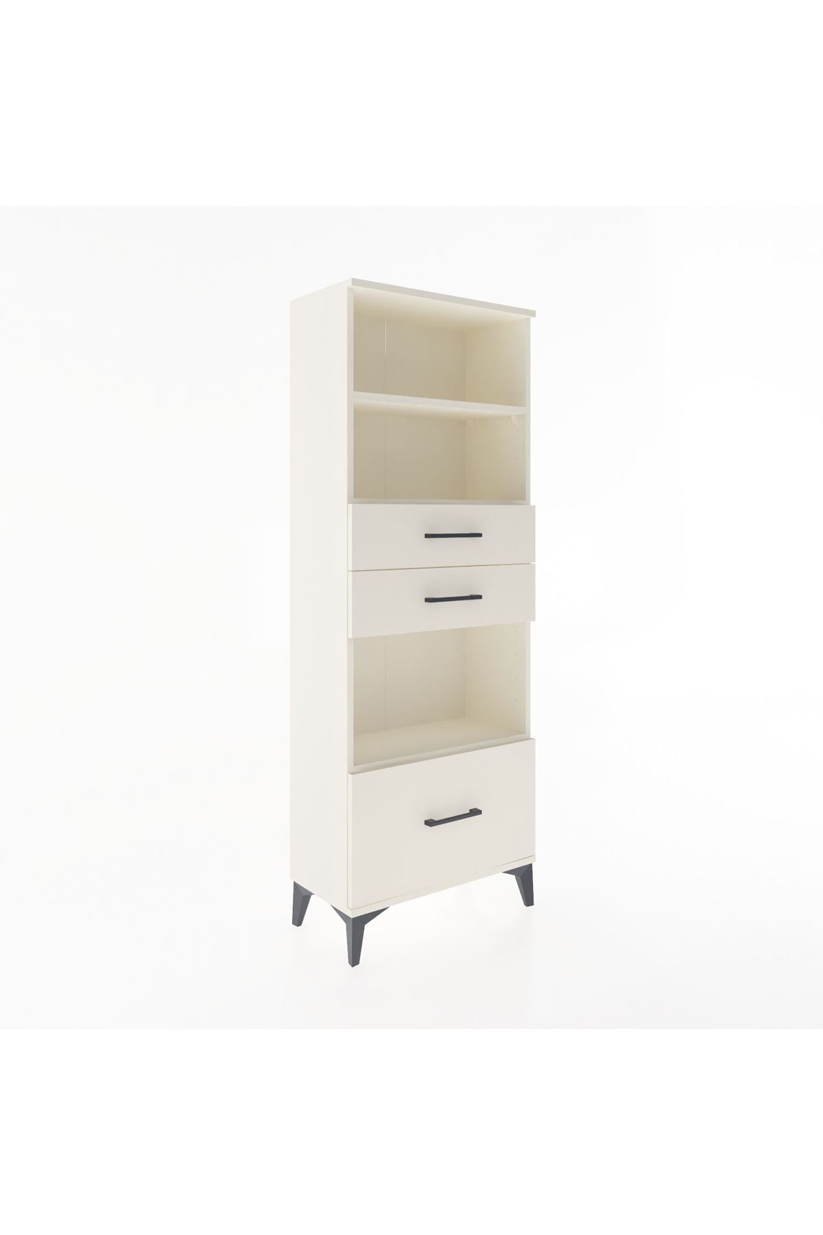 Arges Dolap 3 Raflı 3 Çekmeceli 60x30x163 Aytaşı-Aytaşı