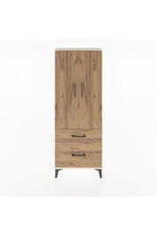 Arges Dolap 3 Raflı 2 Çekmeceli 2 Kapaklı 60x30x163 Aytaşı-Çam