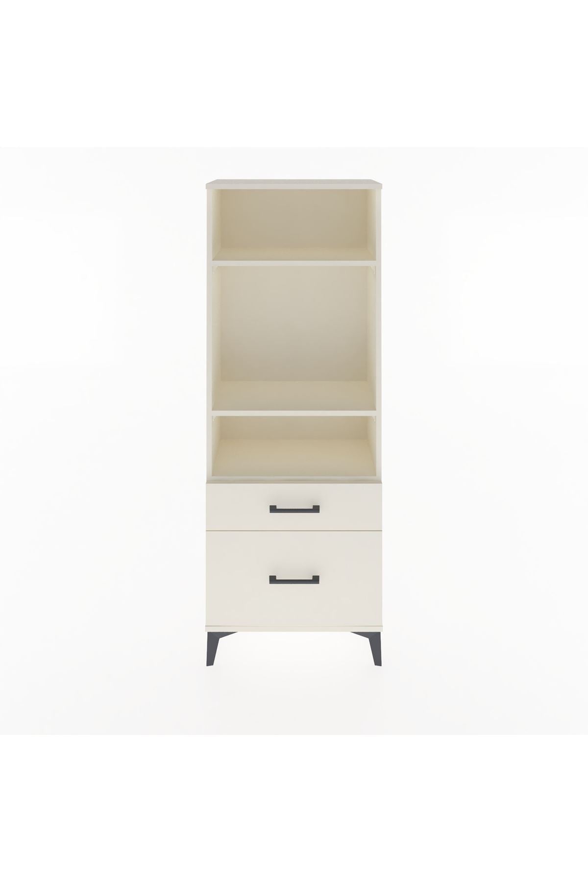 Arges Dolap 3 Raflı 2 Çekmeceli 60x30x163 Aytaşı-Aytaşı