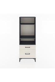 Arges Dolap 3 Raflı 2 Çekmeceli 60x30x163 Antrasit-Aytaşı