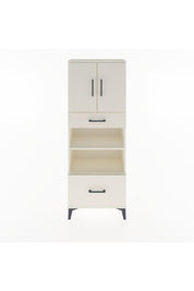 Arges Dolap 4 Raflı 2 Çekmeceli 2 Kapaklı 60x30x163 Aytaşı-Aytaşı