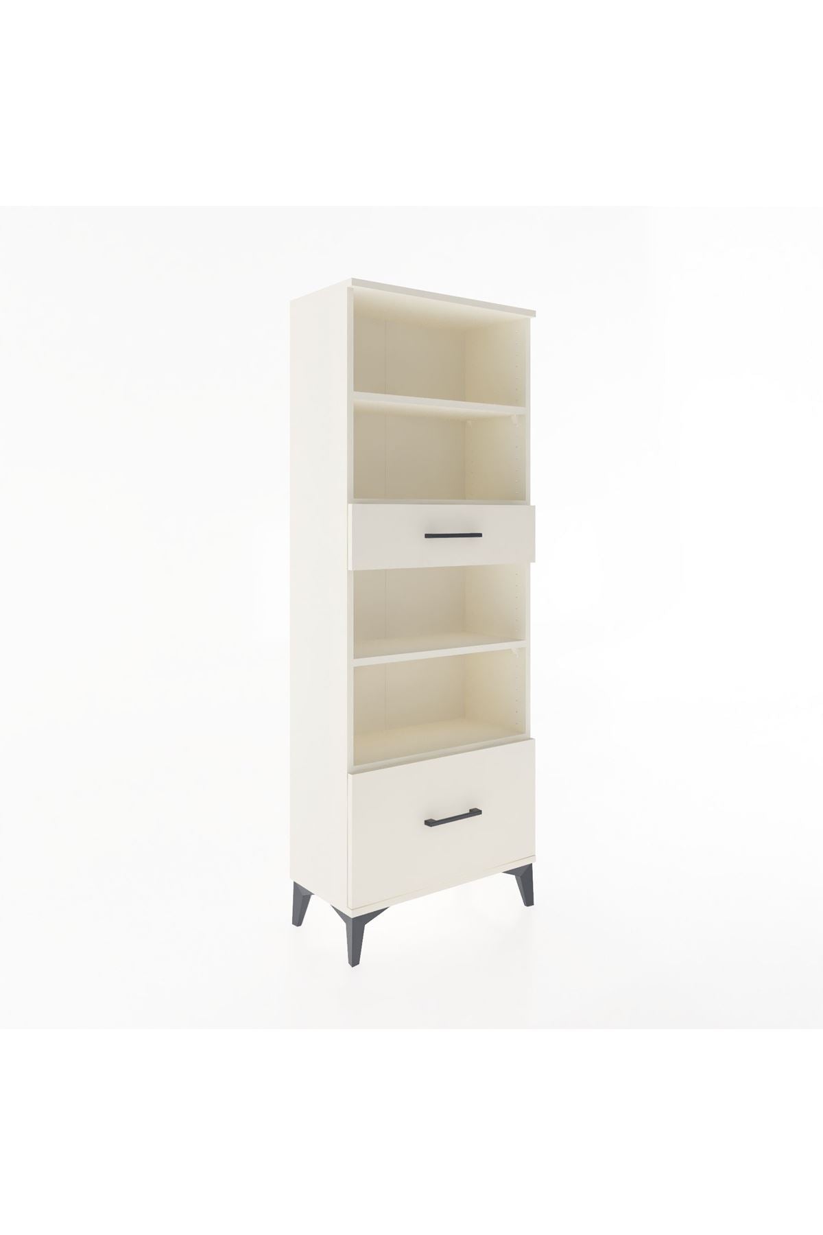 Arges Dolap 4 Raflı 2 Çekmeceli 60x30x163 Aytaşı-Aytaşı