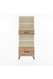Arges Dolap 4 Raflı 2 Çekmeceli 60x30x163 Aytaşı-Çam