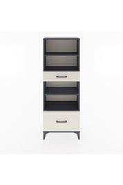 Arges Dolap 4 Raflı 2 Çekmeceli 60x30x163 Antrasit-Aytaşı