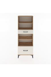 Arges Dolap 4 Raflı 2 Çekmeceli 60x30x163 Çam-Aytaşı