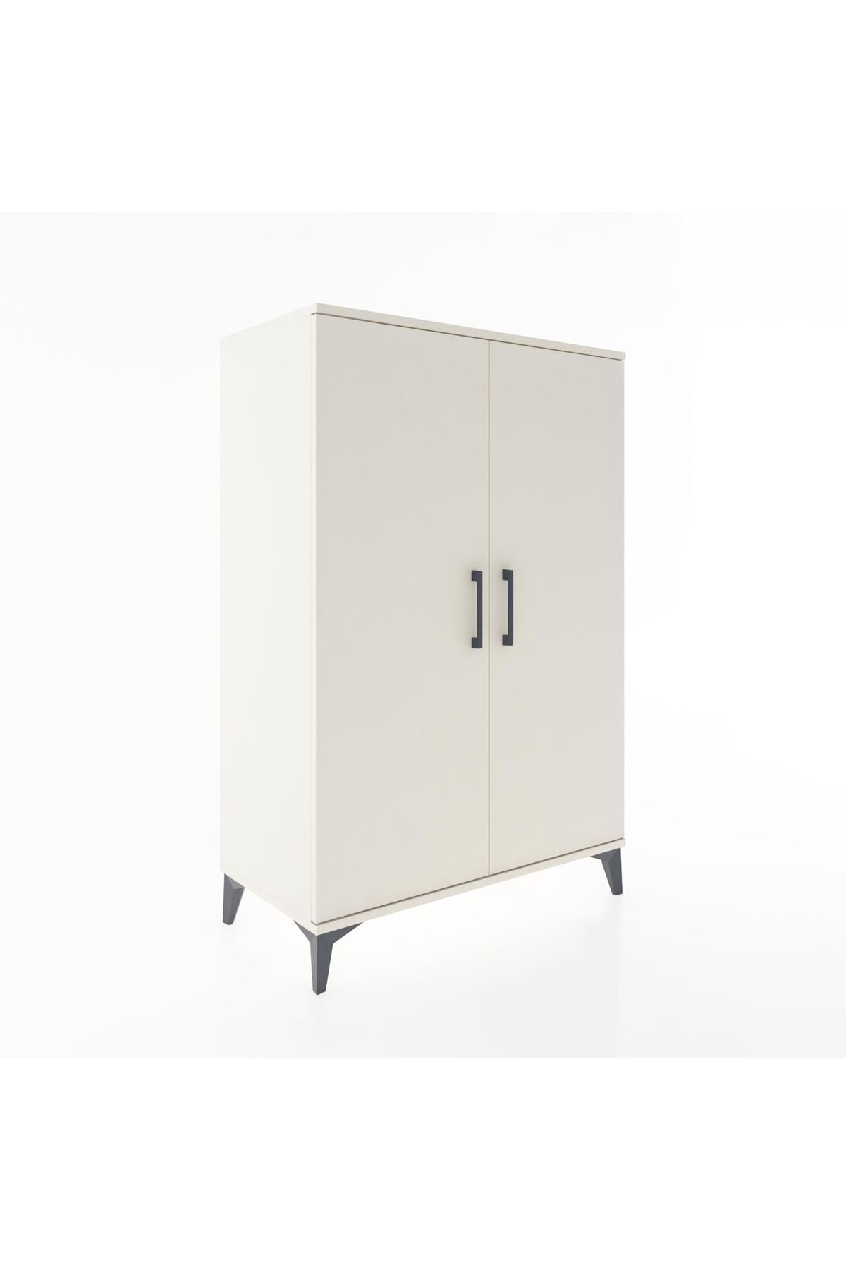 Hyperion Dolap 2 Kapaklı Tek Askılı 88x44x134 Aytaşı-Aytaşı