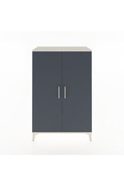 Hyperion Dolap 2 Kapaklı Tek Askılı 88x44x134 Aytaşı-Antrasit