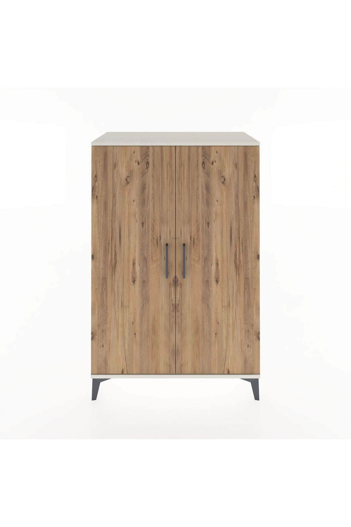 Hyperion Dolap 2 Kapaklı Tek Askılı 88x44x134 Aytaşı-Çam