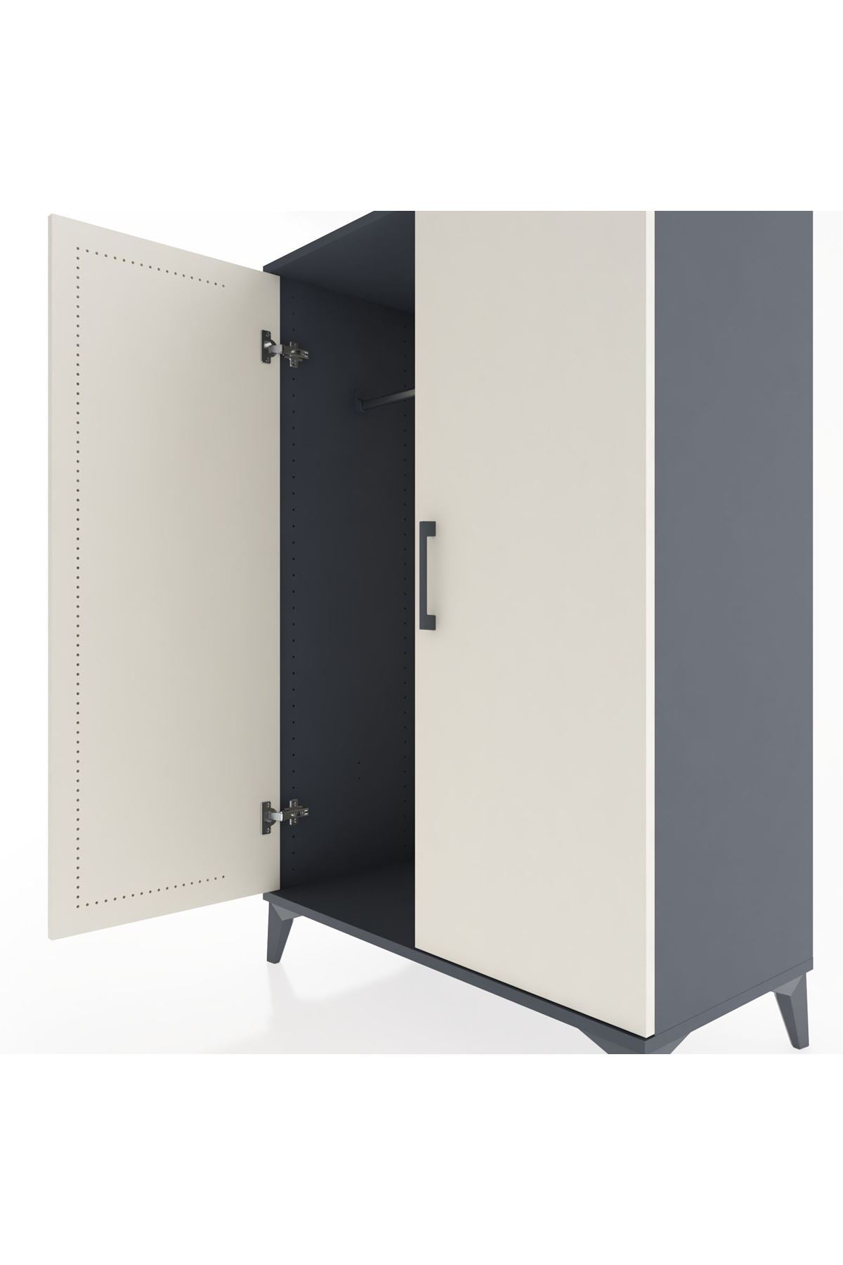 Hyperion Dolap 2 Kapaklı Tek Askılı 88x44x134 - S51M111V4B