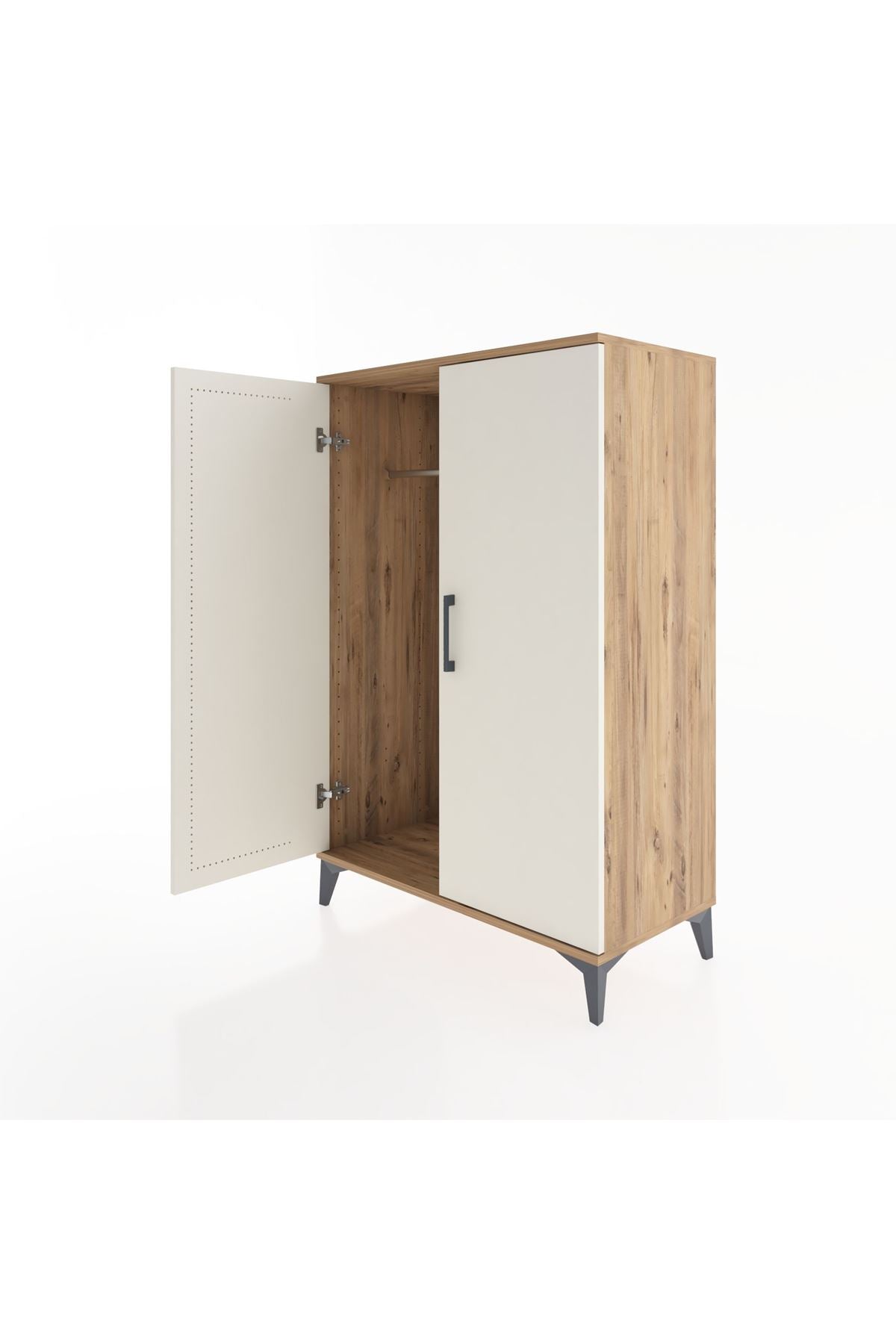 Hyperion Dolap 2 Kapaklı Tek Askılı 88x44x134 - S51M111V7B