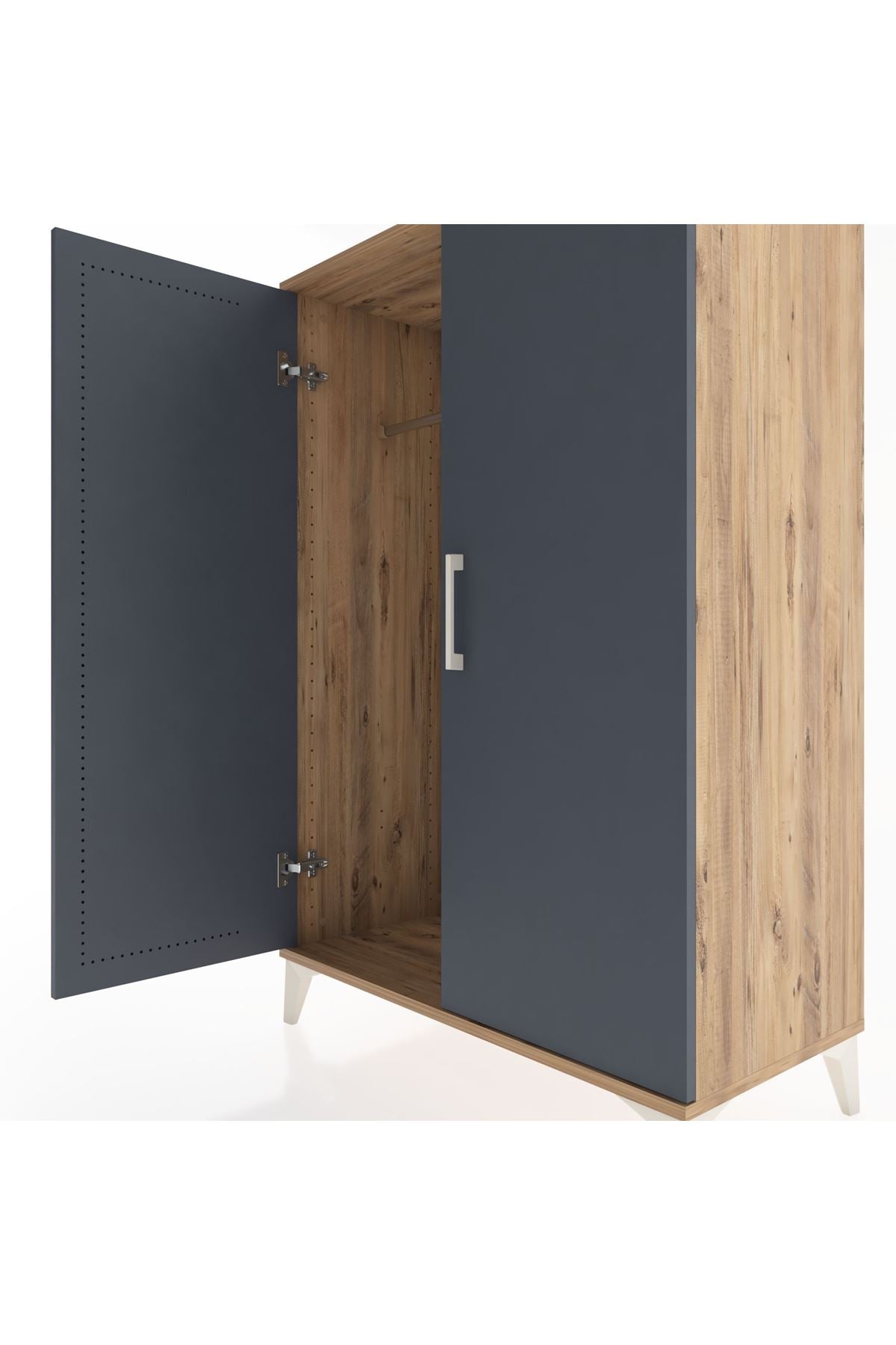 Hyperion Dolap 2 Kapaklı Tek Askılı 88x44x134 - S51M111V8B