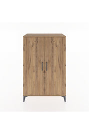 Hyperion Dolap 2 Kapaklı Tek Askılı 88x44x134 Çam-Çam