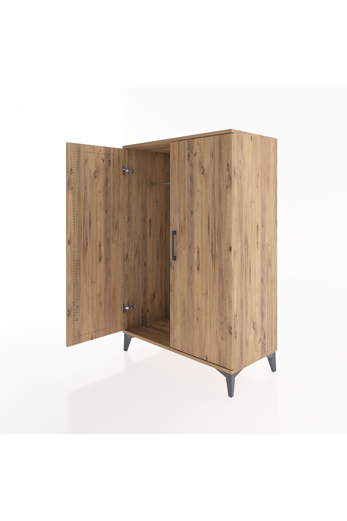 Hyperion Dolap 2 Kapaklı Tek Askılı 88x44x134 - S51M111V9B
