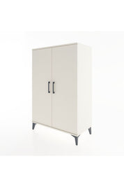 Hyperion Dolap Tek Raflı 2 Kapaklı Tek Askılı 88x44x134 - S51M112V1B