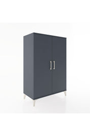 Hyperion Dolap Tek Raflı 2 Kapaklı Tek Askılı 88x44x134 - S51M112V5B