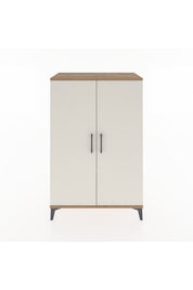 Hyperion Dolap Tek Raflı 2 Kapaklı Tek Askılı 88x44x134 - S51M112V7B