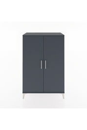 Hyperion Dolap 2 Raflı 2 Kapaklı Tek Askılı 88x44x134 - S51M113V5B